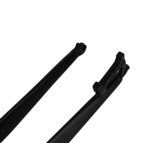 Ztz 1-1/8" 26/27.5/29" Aluminum Alloy Rigid Disc Brake Mtb Fork, 28.6Mm Threadless Straight Tube Superlight Mountain Bike Front Forks (Red, 29) #TOP3