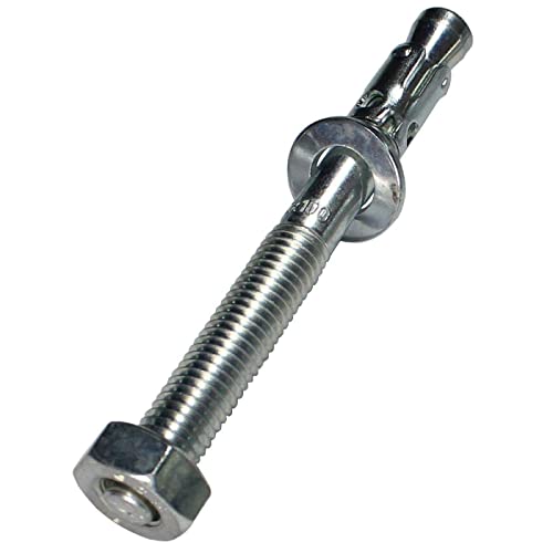 Lumonic Heavy Duty Anchor Pad M10 x 100 mm Galvanised I For Use As A Metal Dowel I For Different Types Of Mounting