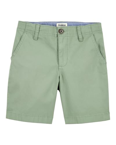 Pantalones cortos OshKosh B'Gosh para niños en diseño estilo chino clásico de algodón confort