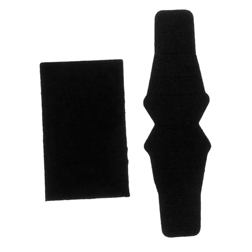 TOYANDONA 2piezas Pegatinas Antideslizantes para Adhesivo Silencioso para Reposapiés De Almohadillas De Repuesto para Estante De Accesorios para