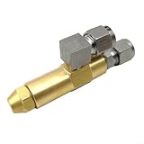 Besttoolifes Kraftstoffdüse für Altölbrenner, Kessel mit Doppel-Siphon und Doppeldüsenboden, kompatibel mit Schweröl, Rohöl, alkoholbasiertem Fu(3,0 mm)