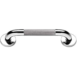 HONPHIER® Barra de agarre antideslizante SUS 304 de acero inoxidable para toallero de ducha de seguridad con barra de soporte, mango de agarre para inodoro (12 Inches/300MM) (1)
