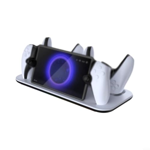 Gettimore Station de charge pour manette de portail PS5, RVB 35 x 15 x 17 – vue 2