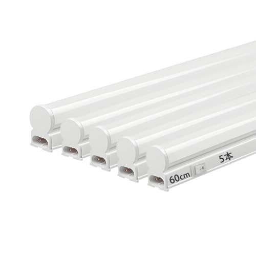 LED�X�������C�g�o�[ 5�{�Z�b�g 60cm ����̌^ �X�C�b�`�t�� T5 �����F �A���\ �Ɩ���� �䏊�Ɩ� �u���� �x�[�X���C�g T5SW-60-D-5set