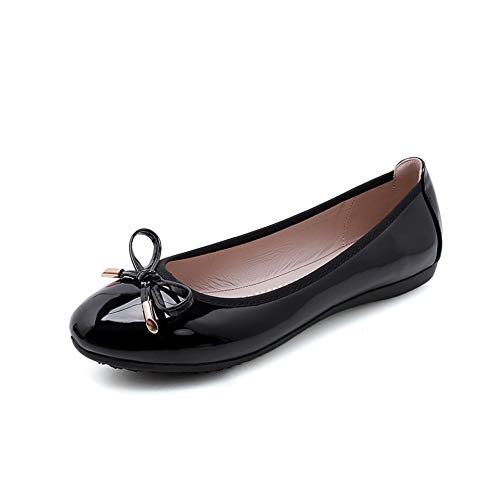 Women Ballet Flats Classic Simple Casual Slip-on Round Toe Walking Shoes