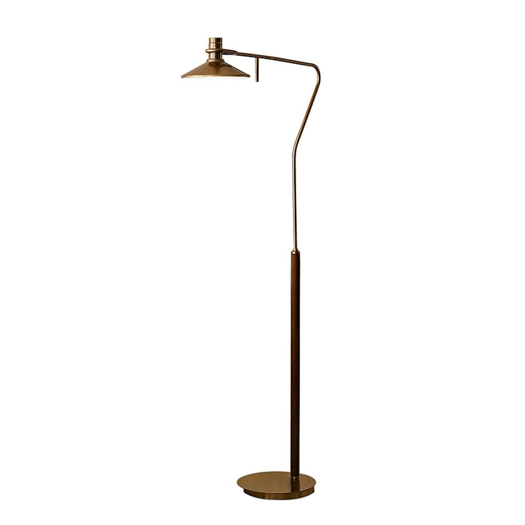 ARINAL Lampada da Terra per Soggiorno Lampada da Terra Verticale Soggiorno Camera da Letto Lampada da Tavolo Decorativa Lampada da Lettura retrò Country in Legno