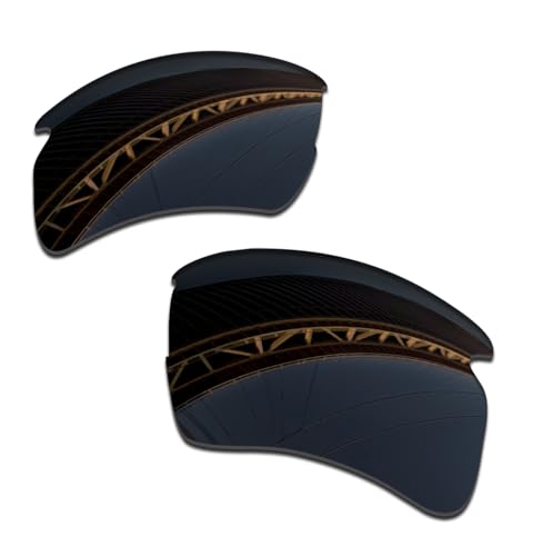 Image of 1.5MM Polarized Replacement Lenses for Oakley Flak 2.0 XL OO9188 59mm Sunglasses, Anti-Scratch | Perfectly Fit
