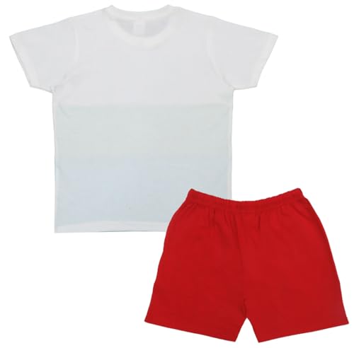 Image of Clothe Funn Boys Printed Cotton Half Sleeves T-Shirt & Shorts Set
