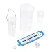 HEALLILY 1set Principle Demonstrator Spring Dynamometer for Physics Experiments Overflow Cup Measuring Tube for Educational Use Mechanics and Physical Science
