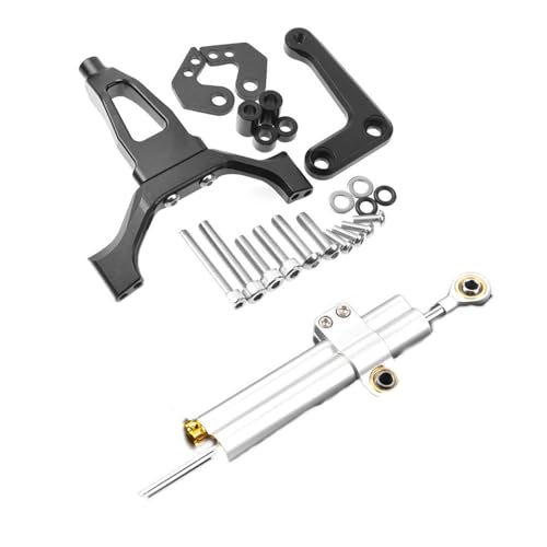 Support amortisseur direction MT09 2025 kit fixation alu CNC - 5