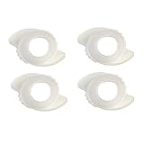 4Pcs(3'W x 2' D) Silicone Door Knob Grips - Anti-Static Door Knob Cover - Great Grips with Glow Inserts Sleep Aids-Silicone Doorknob Bumper Grips, Open Doors Easily