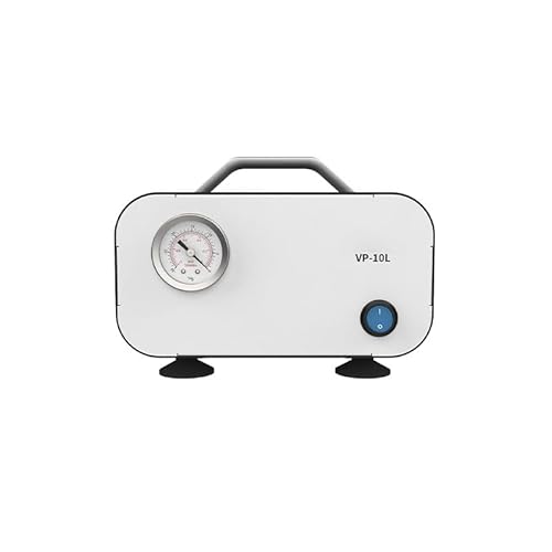 T-Stereo T-STEREO-VP-10L Lab Diaphragm Vacuum Pump Vp-10L Portable Mini Oilless Pump Oil Free 10L/Min & Rubber Tube cover