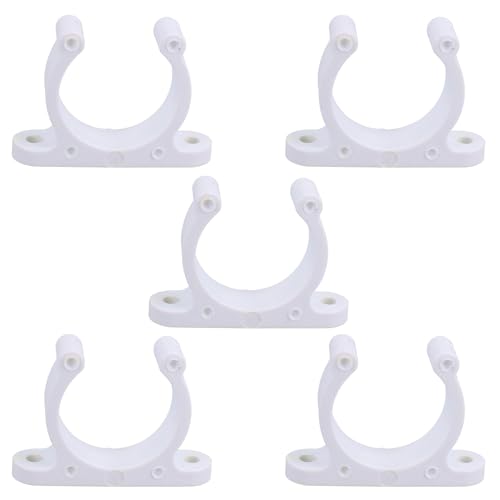 AB Tools 5 Pack 25mm Polyamide Tube Storage Clip Paddle Boat Hook Pole Tool Plastimo