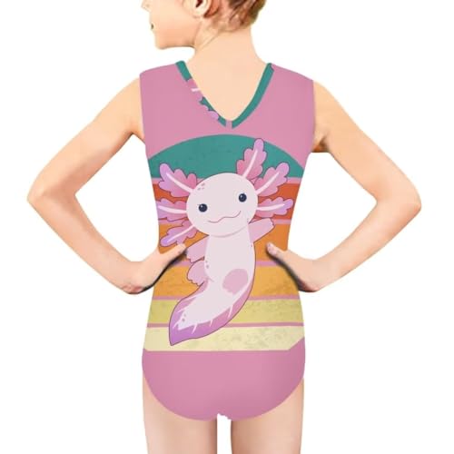 Image of Girls' Swimwear for 3-14 Cartoon Bathing Suit Girl Swimsuit Gym Leotard