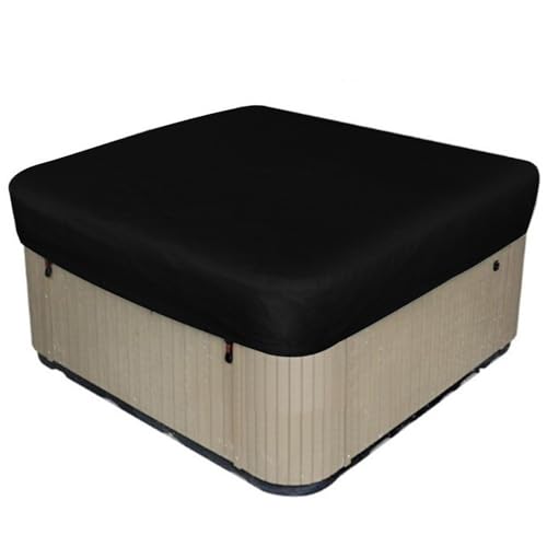 Square Hot Tub Cover Protector - Waterproof Sunproof Perfect for Your Tub (231x231x30cm / 90.9x90.9x11.8in)