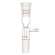 StonyLab Vakuum Take Off Adapter, Gaseinlassadapter Adapter, Gerade Vertical Vacuum Take-Off Adapter, Kurzer Schaft mit 24/40 Gelenken