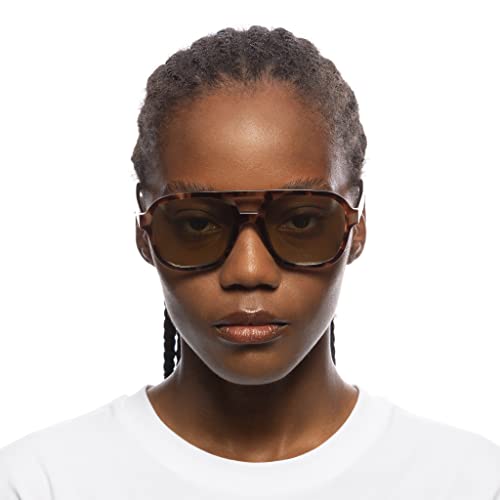 AIRE Whirlpool Sunglasses - Dark Tort, Aviator, Unisex, 70s Hollywood Style4