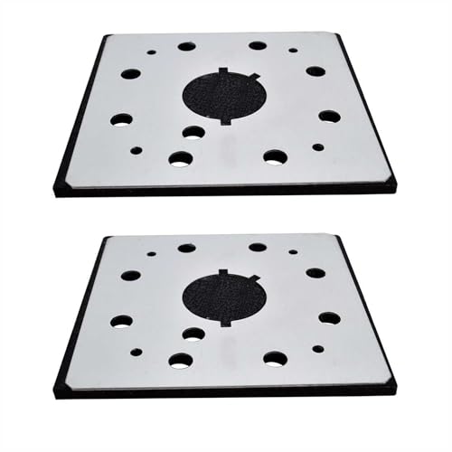 Replacement 1/4 Sheet 10 Hole Sander Pad & Backing Plate for Dewalt DW411 BD5000