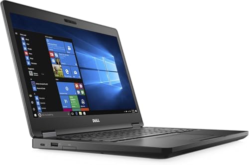 Dell Latitude 5480 | 14 inch Business Laptop | Intel 7th Gen i7-7600U | 8GB DDR4 | 256GB SSD | Win 11 Pro (Renewed)
