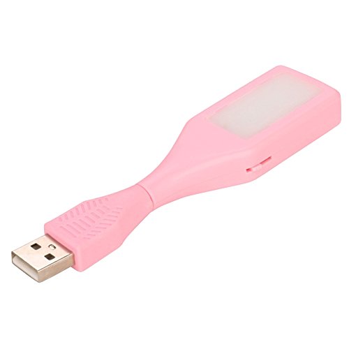 Kalaokei 2-in-1 Outdoor Portable USB Aromatherapy Mini LED Light Mosquito Repellent Lamp - Pink