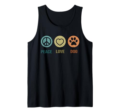 Camiseta retro vintage para amantes de los perros, regalos divertidos para amantes de los perros Camiseta sin Mangas