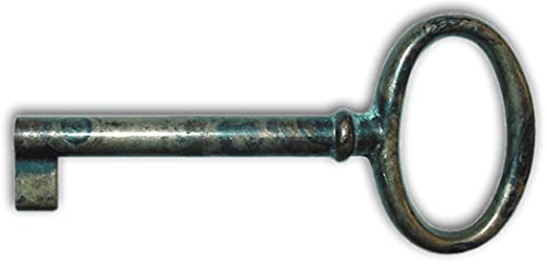 Chiave Per Mobili Linea Classic In Ottone Patinato Antico 7,5 Mm - Foto 7