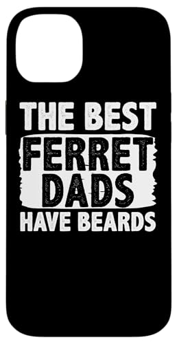 Ferret Dad Beard Apparel - �ʔ�����������f�U�C�� �X�}�z�P�[�X iPhone 14 Plus �p