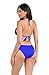 La Blanca Women's Island Goddess Side Tie Hipster Swimsuit Bottom, Sapphire, 8