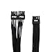 Thsion 600W PCIe 5.0 / Gen 5 12VHPWR PSU Cable for Corsair - Type-4 PSUs via Dual 8-pin PCIe Cable - Fits RM, HX, AX, SF PSU's - 12+4pin Connector with Clips - 16AWG Embossing Process - Black