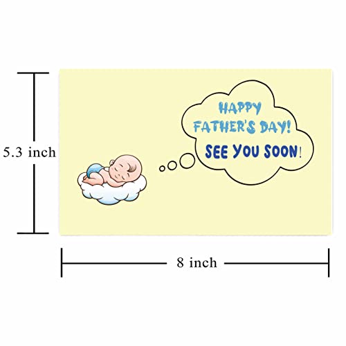 Soon To Be Dad Father's Day Card, Daddy To Be Card, Unborn Baby Pregnancy Card, First Time Dad #TOP1