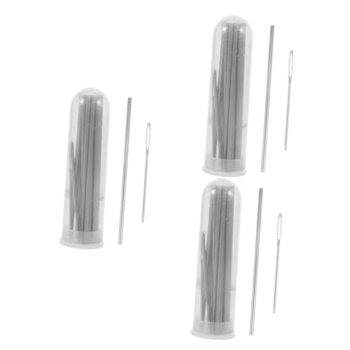 ARTIBETTER 3 Sets Blocking Mat Pins Metal Crochet Tool Knitting Supplies Kit for Blocking Board