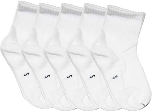 Petitebella White Cotton Ankle Socks 3-11y