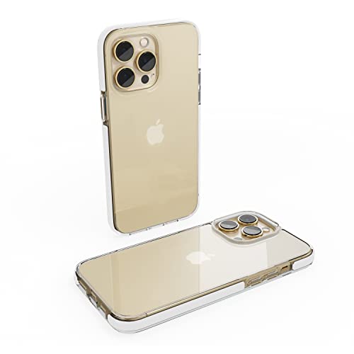 Image of eller sante Guard Series for iPhone 14 Pro Case Cover, 10 Feet Drop Protection, Shockproof, Scratch Resistant, Slim, Thin Compatible with iPhone 14 Pro Back Cover - White