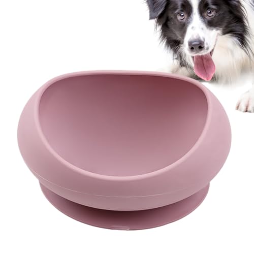猫用高さのあるボウル - 吸引シリコンペットフードボウル 猫用 | こぼれ防止ペットプレート給餌用品 小中型大型用 ウェットドライフード 成猫老猫子猫子犬用 | 屋外旅行用