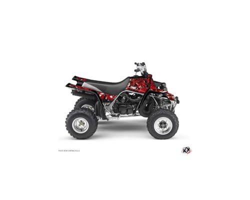 Kit de pegatinas para Yamaha Banshee rojo: camuflaje para dominar rutas de montaña y circuitos
