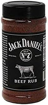 Jack Daniels Seasoning Rub Barbeque Beef, 5 oz (Pack of 6)