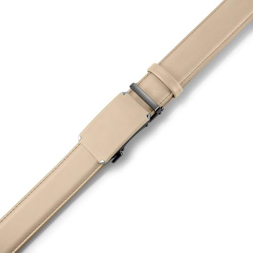 DOOPAI Belt Men, Ratchet Belt Dress Adjustable 1 3/8" Genuine Leather Designer Belt, Size Length Can be Cut, with Gift Box3