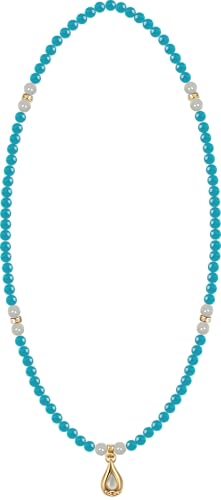 Image of Five Elements 18K Gold Vermeil 3 Layered Crystal Gemstone Beads Bracelet & Necklace for women Solid 925 Sterling Silver 18K Gold or White Gold Plated jewelry