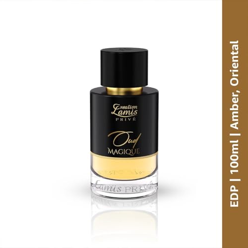 Image of Creation Lamis Prive Oud Magique | Amber & Oriental Long Lasting Unisex Fragrance|Eau de Parfum - 100ML