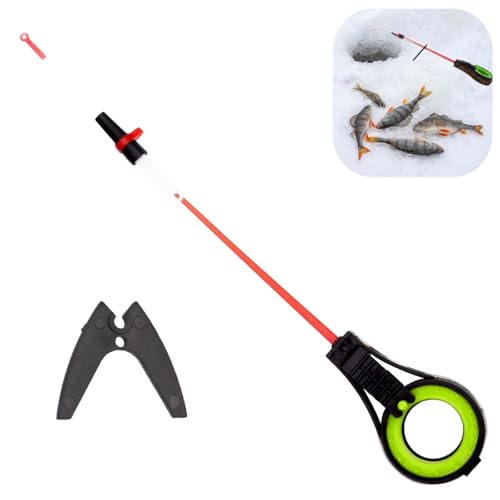 1 Pair Ice Fishing Rod Tips Portable Top Rods Tip for Winter Ice Fishing Tool