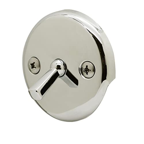 Westbrass 592244-05 White 1-1/2" Tubular Trip Lever Bath Waste Drain Kit, Polished Nickel by Westbrass - Used condition - Image 3