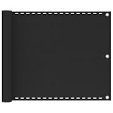 Rantry Balkonsichtschutz HDPE 75x600 cm Anthrazit Balkonschirm Model42313