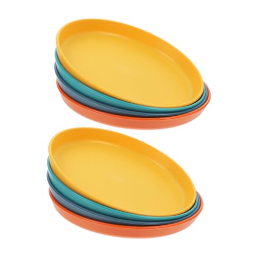 TOBBOMEY 8個 疲労 猫 ボウル 猫 おや??つ 小 猫 皿 子猫 餌 ボウル ペット 餌 皿 猫 水 ボウル 子猫 餌 ボウル 容器 ペット用 餌 猫 食器 用 ウェット フード Pp