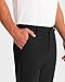 SNOWTEN Mens Golf Pants, Mens Stretch Pants Classic Fit, Business Casual Dress Pants for Men 34