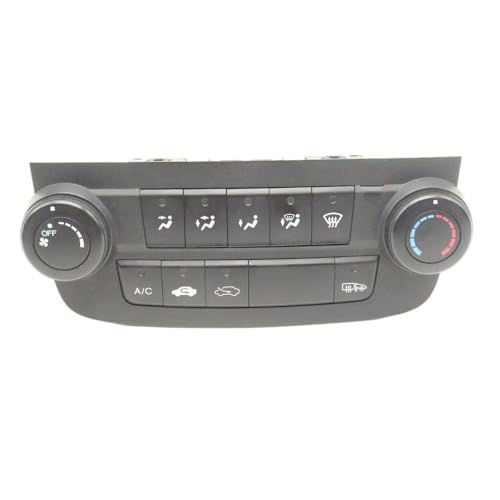 Panneau de commande CRV régulateur de température écran A console