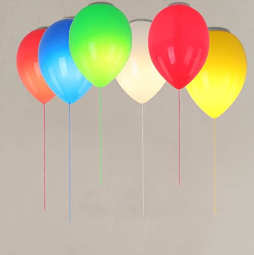 Plafoniera a palloncino colorato Bella lampada da soffitto a palloncino a LED Plafoniera per camera dei bambini Lampadario decorativo per soggiorno, camera da letto, camera dei bambini