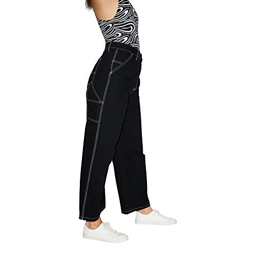 American Apparel Women's Crop Carpenter Jean2