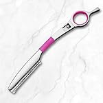 Saki Shears Kohana Pink Set of Professional Hair Shears - Includes Cutting and Thinning Shears - 440C Japanese Steel - Image 5