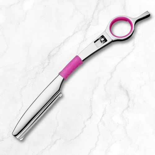 Saki Shears Kohana Pink Set of Professional Hair Shears - Includes Cutting and Thinning Shears - 440C Japanese Steel - Image 6