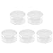 5pcs Montre Pièces Outil De Réparation Extra épais En Plastique Transparent Benzine Pot De Lavage
